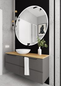 Lustra wielkoformatowe na wymiar, lustra w ramach