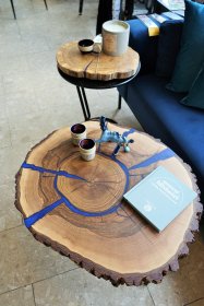 Plaster z drewna i żywicy epoksydowej