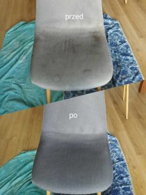 Czyszczenie krzeseł