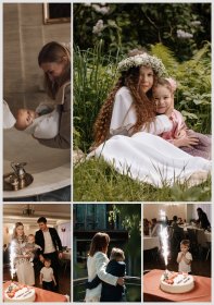 Fotografia chrztu/komunii. W kościele + restauracja + plener, na życzenie klienta