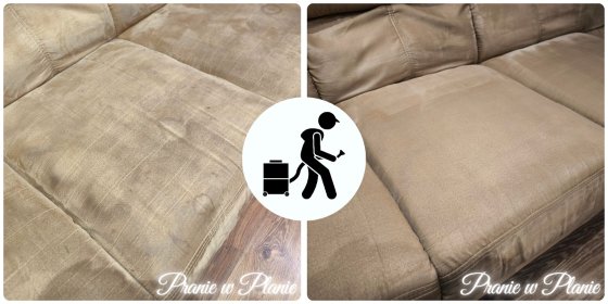 Pranie ekstrakcyjne narożnika