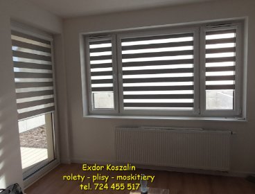 Rolety dzień noc , szeroki wybór tkanin zaciemniających