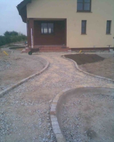 Stan surowy-dom jednorodziny