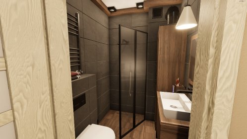 Projekt i wizualizacja 3D pomieszczenia na podstawie wymiarów oraz sugestii klienta