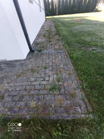 Mycie kostki brukowej