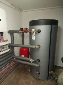 Montaż pompy ciepła powietrze - woda.