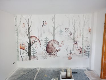 Demontaż starych tapet i montaż nowych