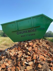 Wywóz odpadów pobudowlanych, gabarytowych, BIO, szkła oraz Gruzu kontenerami 7m3 oraz 30m3