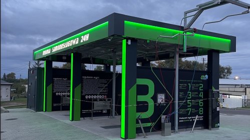 Budowa myjni bezdotykowej