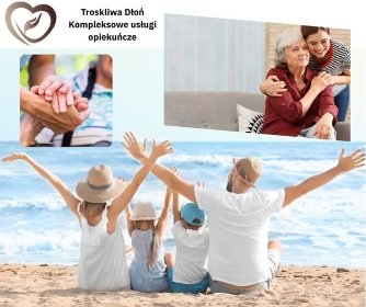 Kompleksowe usługi opiekuńcze w domu pacjenta.