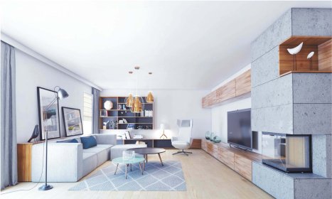 Projekty wnętrz mieszkalnych