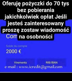 Oferty pożyczek