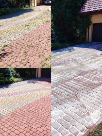 Mycie, malowanie, impregnacja, zasypanie spoin kostki brukowej