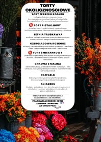 Torty okolicznościowe, ciasta, desery