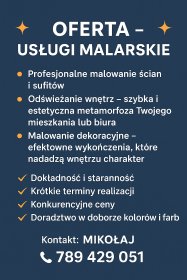 Malowanie i odświeżanie
