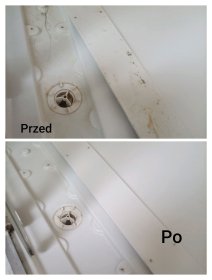 Doczyszczanie trudnych miejsc i starych,ciężkich zabrudzeń