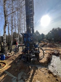 Odwierty pod gruntowe pompy ciepła GWC