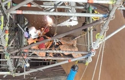 Spawanie w dostępie linowym