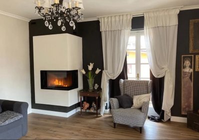 Wykonanie kominka wraz z montażem oraz materiałami