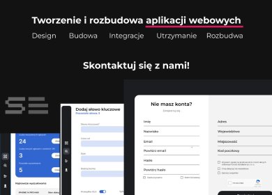 Tworzenie, rozbudowa i utrzymanie aplikacji webowych do zarządzania