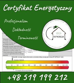 Certyfikat Energetyczny Niepołomice