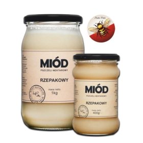 Polski, naturalny Miód Rzepakowy