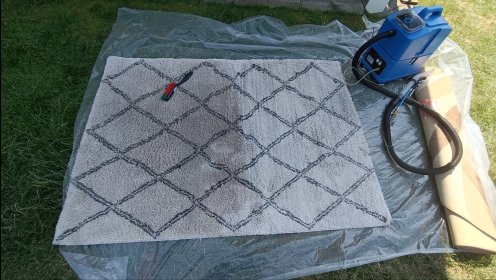 Pranie dywanów i wykładzin.