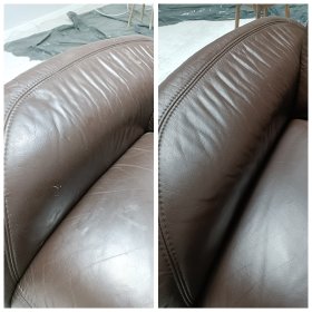 Czyszczenie mebli skórzanych.