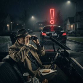 Obserwacja niejawna, w celu uzyskania dowodów.