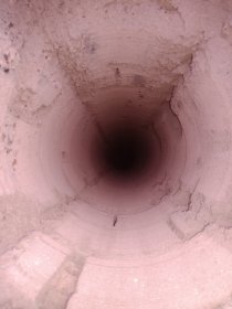 Frezowanie kominów pod wkłady kominowe.