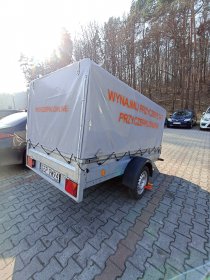 Wynajem przyczep towarowych