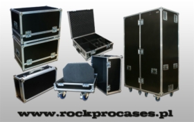 Skrzynie transportowe, walizki