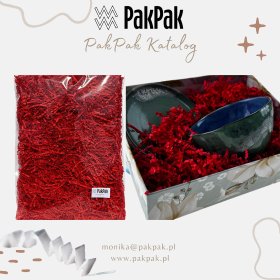 Pakowanie prezentów dla firm - kokardy - bibuła - kolorowe wypełnienie