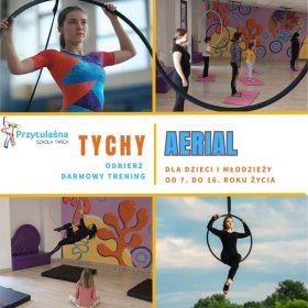 Aerial Hoop - Akrobatyka na kole dla dzieci