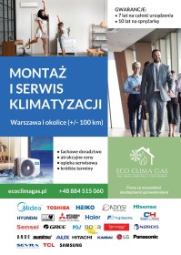 Coroczny serwis techniczny klimatyzacji od 200 PLN Coroczny serwis techniczny klimatyzacji od 200 PLN