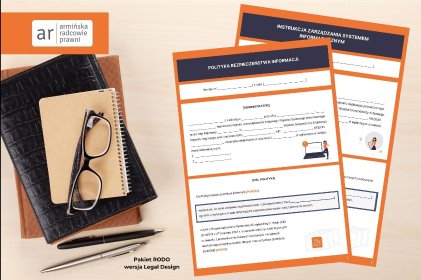 dokumentacja rodo w firmie - pakiet wzrów