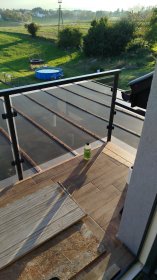 Szklane balustrady