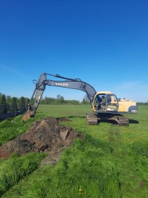 Wykopy pod fundamenty równanie terenu