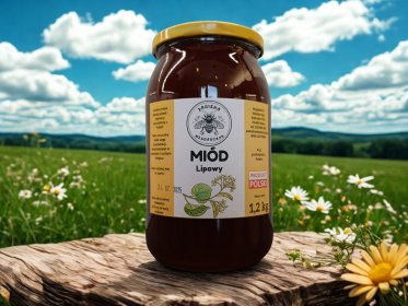 Miód Lipowy 1,2 kg