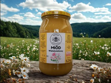 Miód Wielokwiatowy 1,2 kg