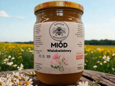 Miód Wielokwiatowy 700 g