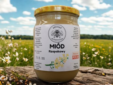 Miód Rzepakowy 700 g