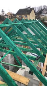 Montaż więźb oraz wiązarów dachowych