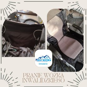 Pranie czyszczenie wózków dziecięcych, wózków inwalidzkich, nosidełek