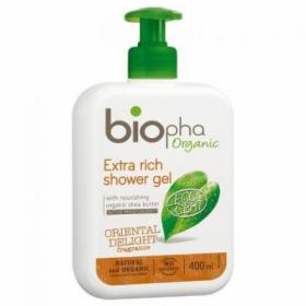 Biopha Organic Żel pod prysznic Oriental z masłem Karite