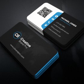 Projekt wizytówek z plikami do druku. Możliwy druk i wysyłka po akceptacji projektu.