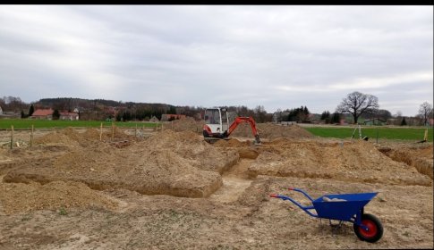 Wykop pod fundament
