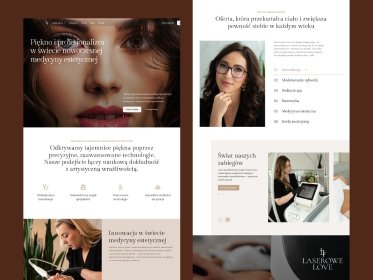 Projekt strony internetowej (UX/UI)