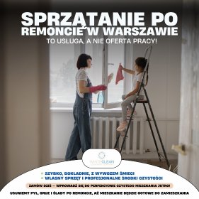 Dokładne sprzątanie mieszkań i biur po remoncie