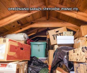 Opróżnianie piwnic, strychów, garaży, mieszkań – Radom i okolice